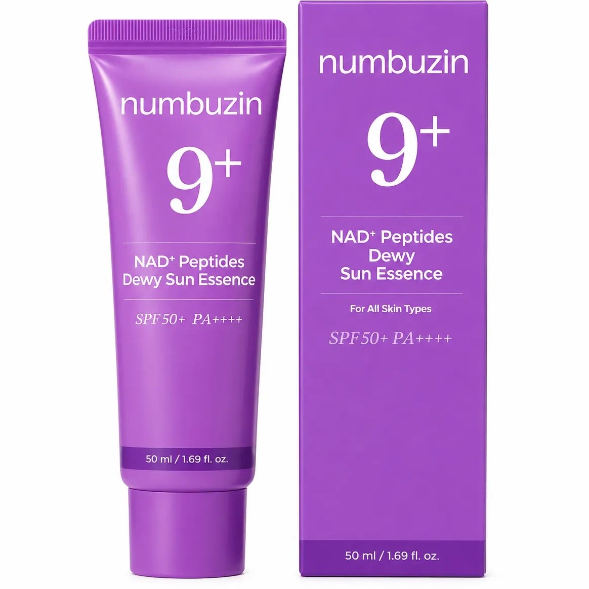 كرم ضدآفتاب بي رنگ دست،صورت،دورچشم نامبوزین SPF 50 مدل No.9 محافظ در برابر اشعه UVA و UVB مناسب براي انواع پوست حجم ٥٠ ميلي ليتر
